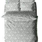 Μαξιλαροθήκη Menta Εμπριμέ 480 Grey 50x70