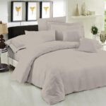 Σεντόνι Μεμονομένο LeBlanc Μονόχρωμο Polycotton 50/50 TC144 Light Grey Μονό με λάστιχο 100x200+35