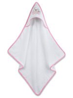 Κάπα κεντητή Panda Pink 75x75