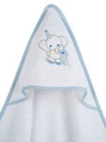 Κάπα κεντητή Elephant Blue 75x75 - Image 2