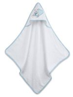 Κάπα κεντητή Heart Blue 75x75
