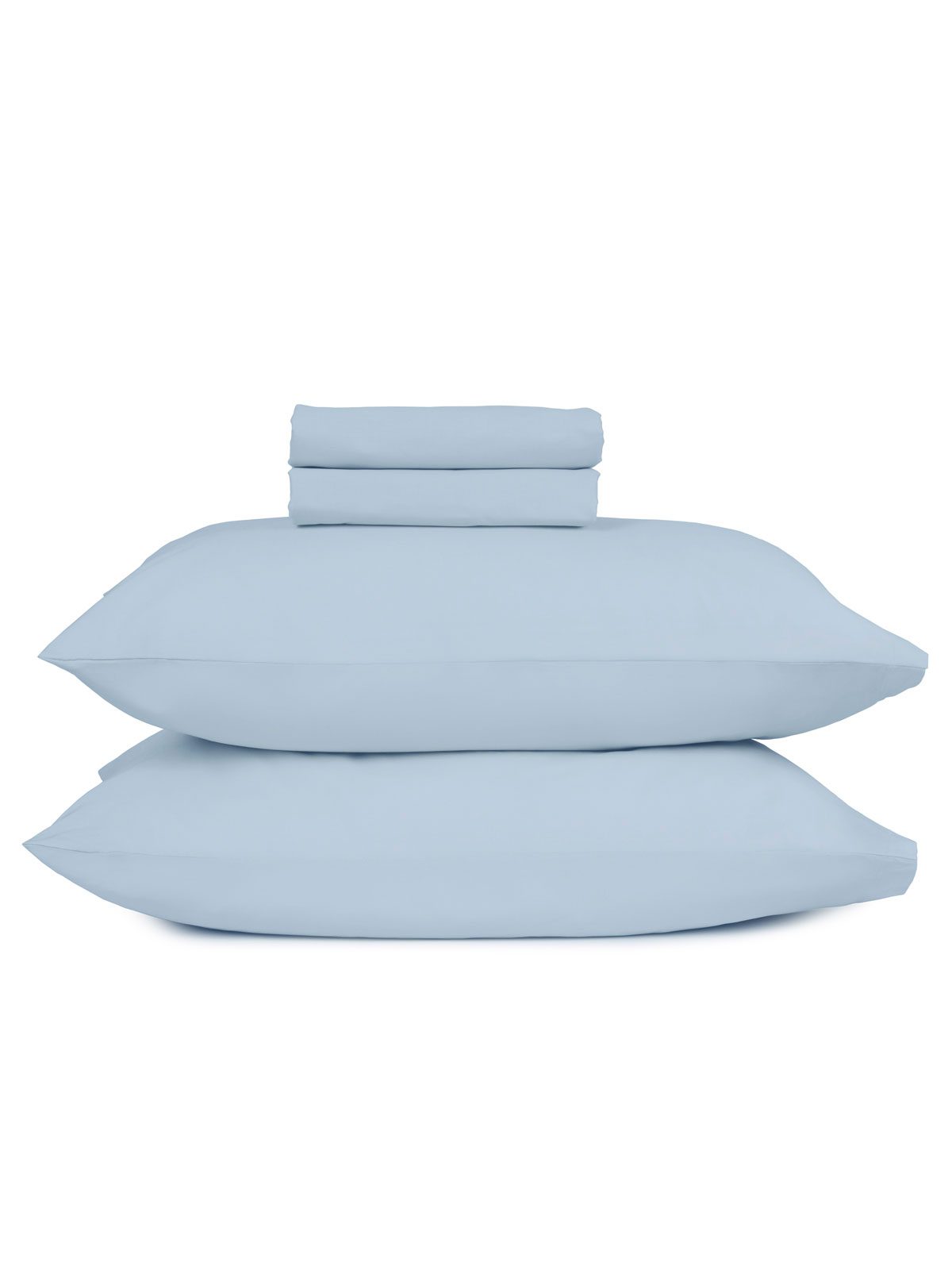 071-20-4 Μαξιλαροθήκες Cotton Feelings 103 Light Blue 50x70 - Image 1