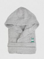 Μπουρνούζι Παιδικό Eco Grey Ηλικία 12-14 - Image 2