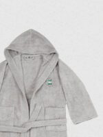Μπουρνούζι Παιδικό Eco Grey Ηλικία 12-14 - Image 4