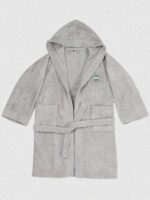 Μπουρνούζι Παιδικό Eco Grey Ηλικία 12-14 - Image 3
