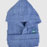 Μπουρνούζι Παιδικό Eco Blue Ηλικία 2-4
