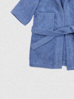 Μπουρνούζι Παιδικό Eco Blue Ηλικία 2-4 - Image 4