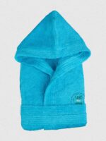 Μπουρνούζι Παιδικό Eco Turquoise Ηλικία 12-14 - Image 2