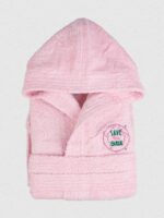 Μπουρνούζι Παιδικό Eco Pink Ηλικία 12-14 - Image 2