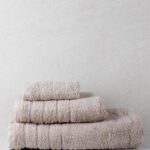 Πετσέτα πενιέ Dory 11 Medium Beige Σετ 3 τεμ.