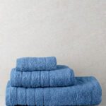Πετσέτα πενιέ Dory 28 Medium Blue Χεριών (30x50)